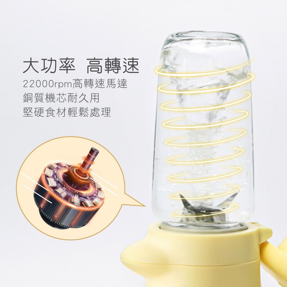 KINYO - 3in1多功能料理機-芋頭小雞-紫色-JC33P