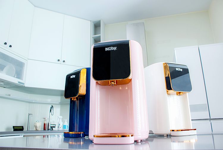 Nuby - 智能七段定溫調乳器-甜心粉