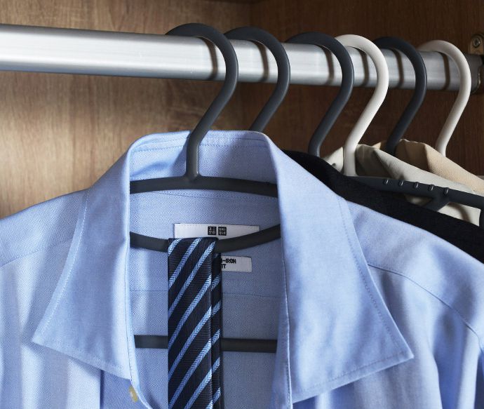 家窩 - MIT 佐伊多功能薄型防滑無痕衣架-40入-岩灰