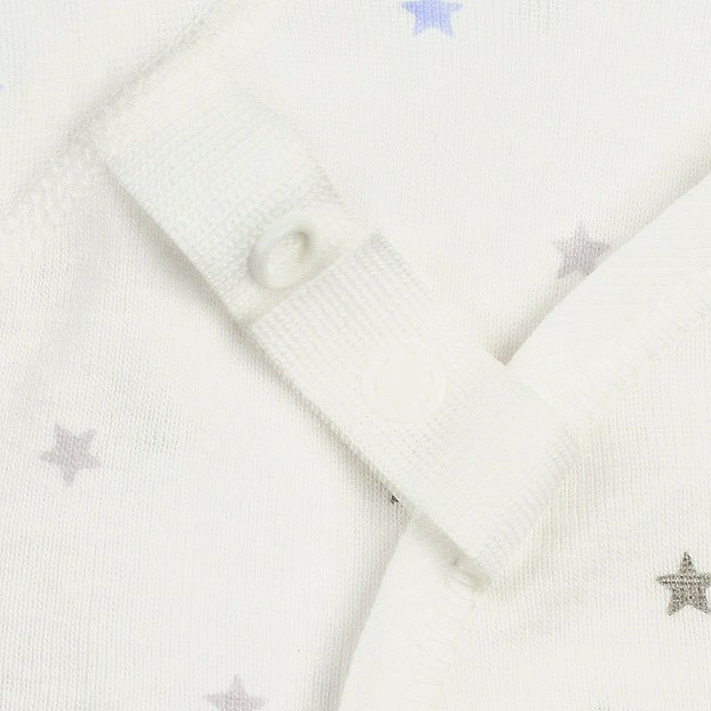 akachan honpo - 短袖肚衣2件組-淺藍色