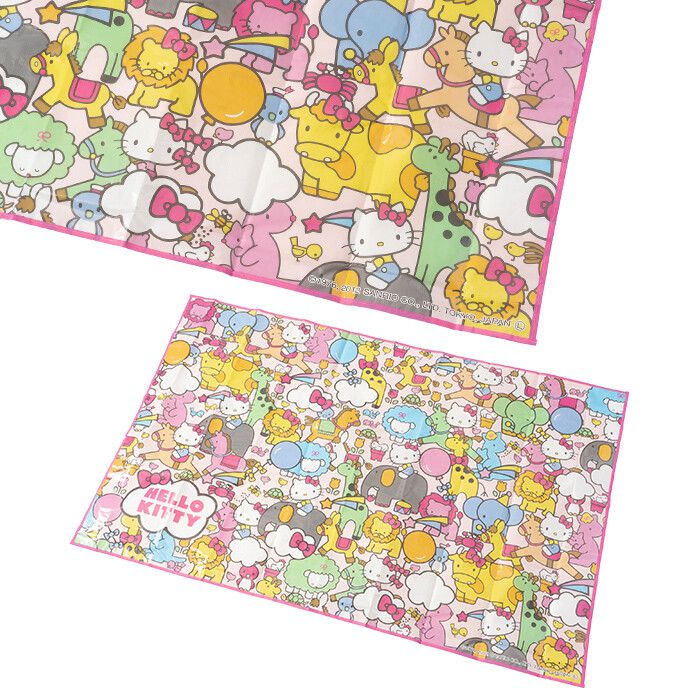 日本代購 - 輕薄防水野餐墊(2-3人)-HELLO KITTY (100x160cm)