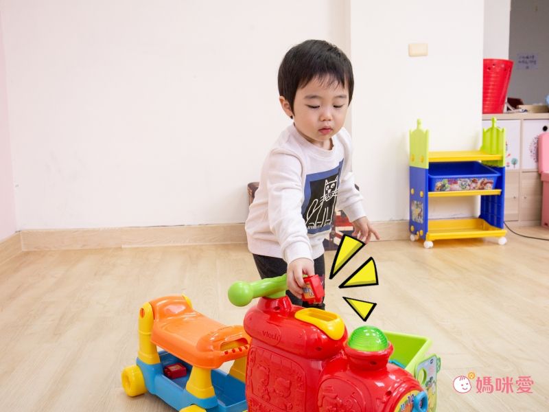 Vtech - 4合1智慧積木學習車-藍色-正版代理商公司貨