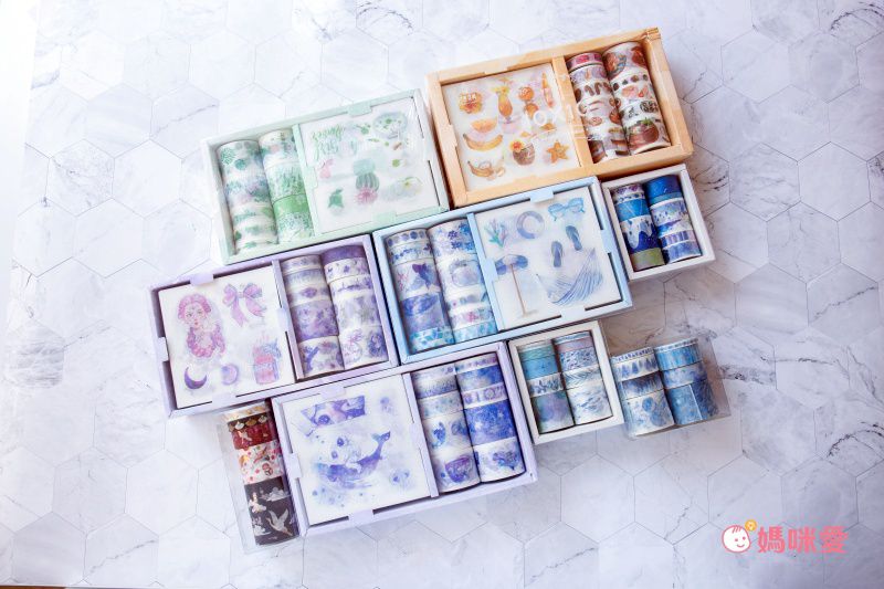 紙膠帶控慎入！【可重複撕黏紙膠帶】療癒精美♥︎不留殘膠