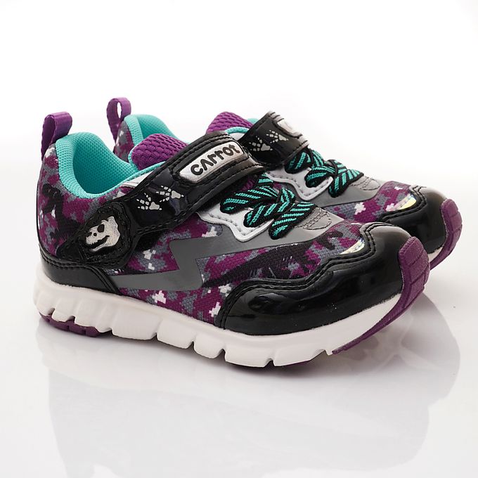 Moonstar日本月星 - 公園玩耍機能童鞋-CRC23386黑(中小童)-機能運動鞋-黑