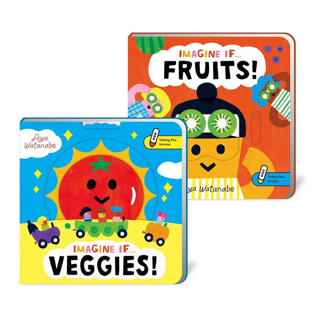 IMAGINE IF 想像力點讀互動操作書 - FRUITS & VEGGIES