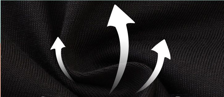 Jumping meters - 夜光圓領棉質長袖上衣-星座圖騰-黑色