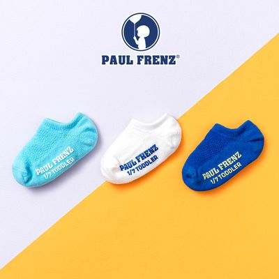 韓國 PAUL FRENZ - (3入組)韓製彈力短襪-SIMBA