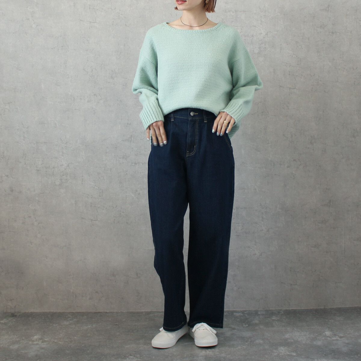 日本女裝代購 - [店員推薦] 柔軟透氣彈性修身長褲-白