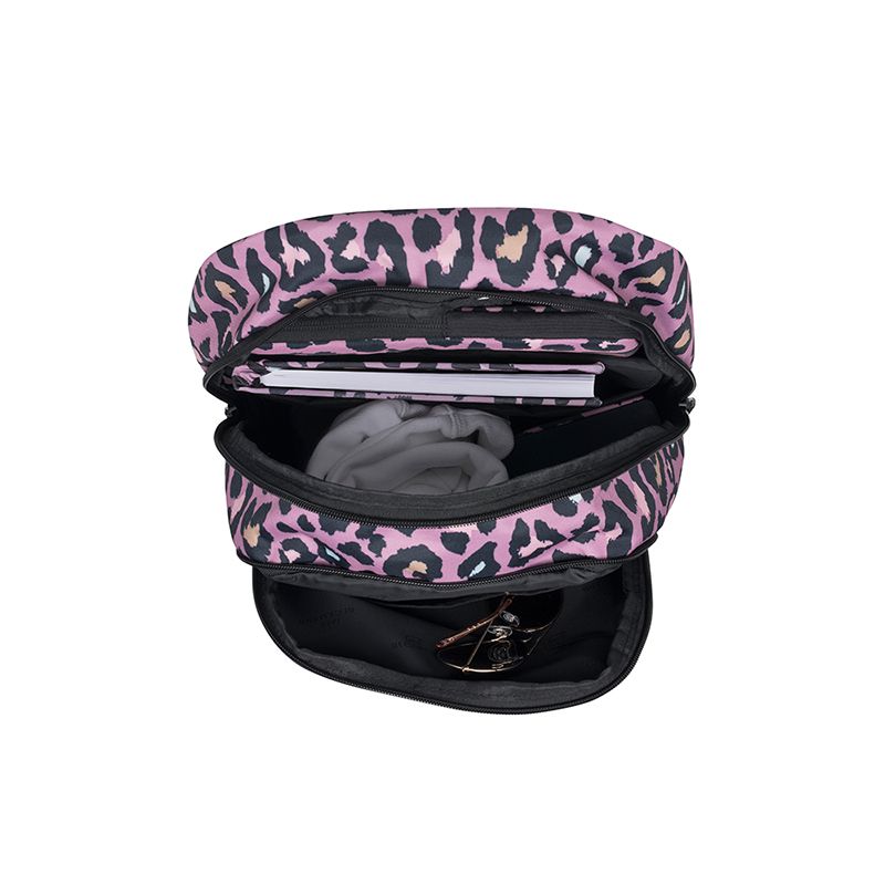 Beckmann - Sport Junior 護脊書包 30L-粉彩豹紋