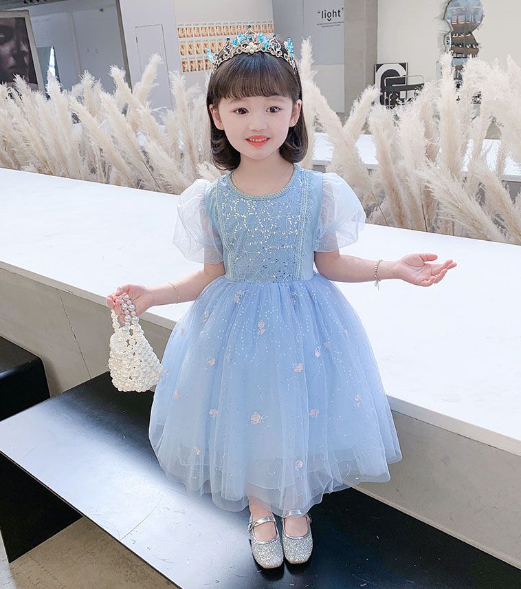 JB clothes - 21165藍色公主風洋裝