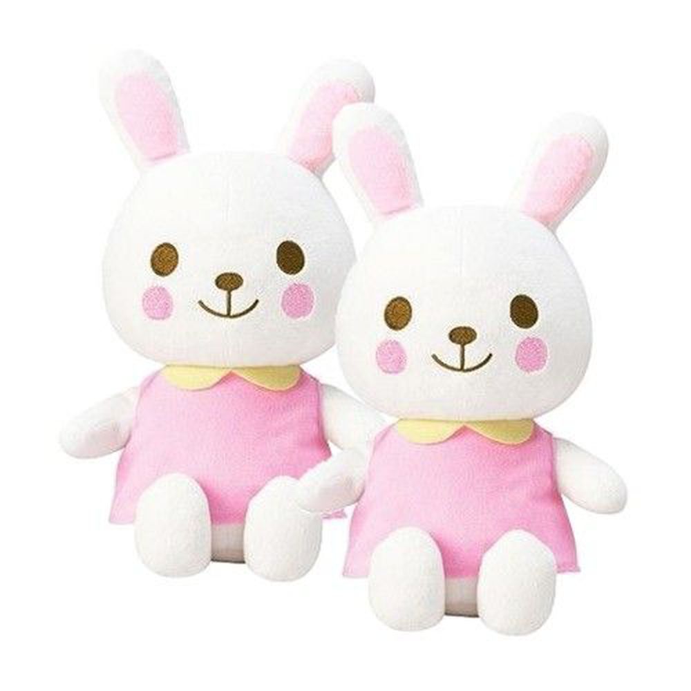 日本 Combi - 音樂安撫娃娃-兔兔好朋友+兔兔好朋友-0~3個月起