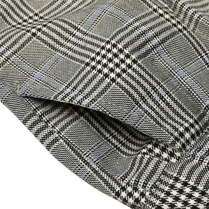 akachan honpo - 7分褲 葛倫格紋-灰色