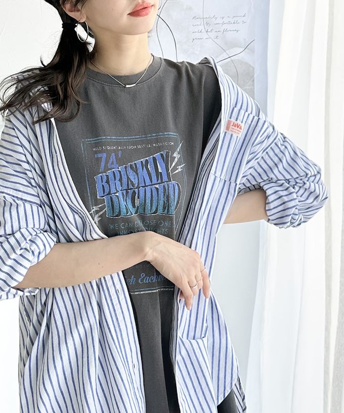 日本 Classical Elf - 美式古著印花純棉短袖洋裝-老鷹國旗