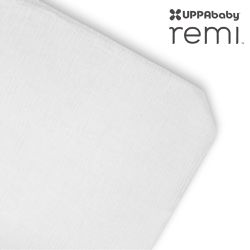 美國UPPAbaby - Remi 多功能嬰兒床的配件_有機棉床墊套_單入組-(適用下方床墊)