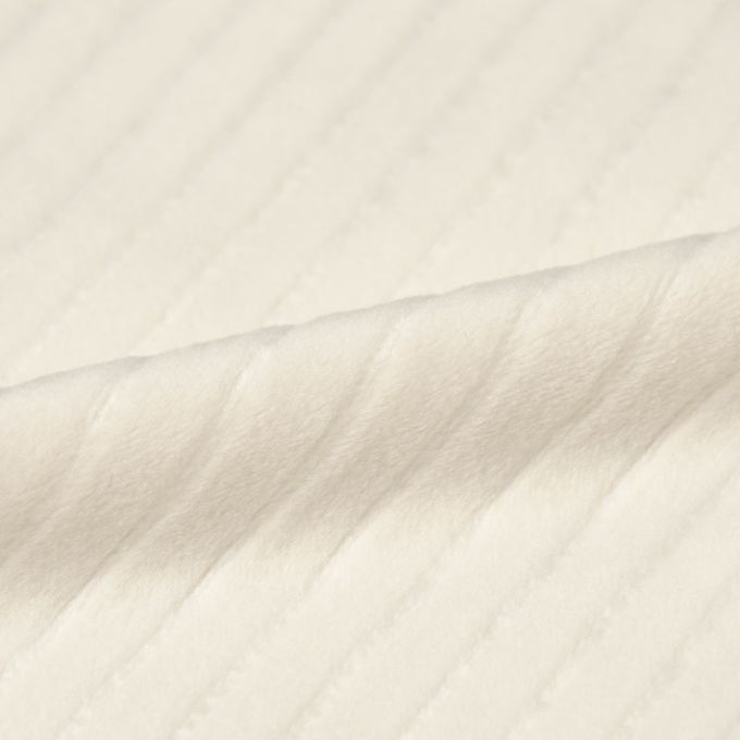 akachan honpo - 長袖軟綿彈性休閒上衣-象牙白色