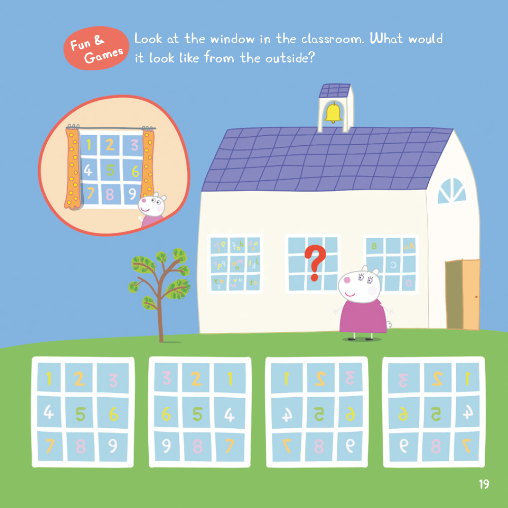 粉紅豬小妹教你說英語：佩佩去上學