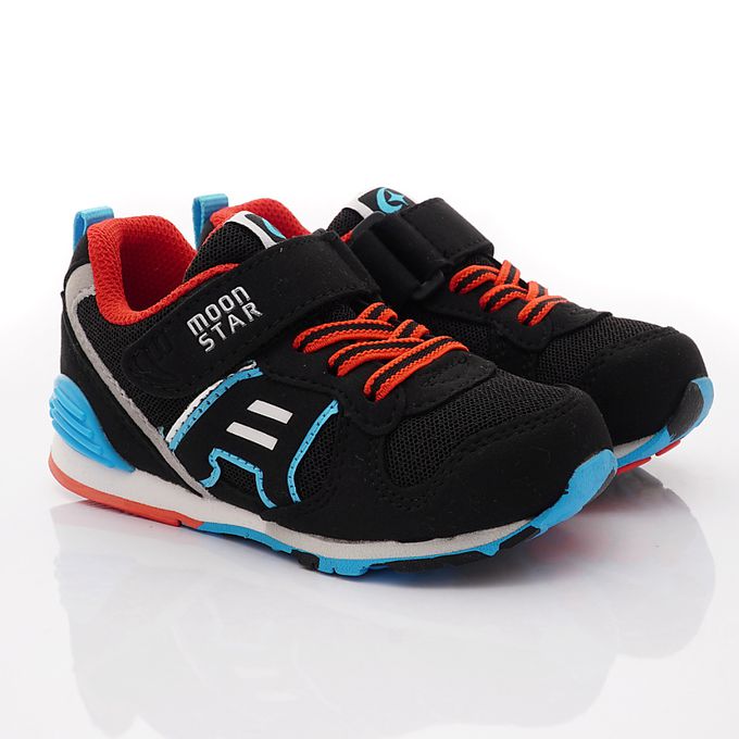 Moonstar日本月星 - HI系列休閒機能童鞋-MSC23236黑(中小童段)-機能運動鞋-黑