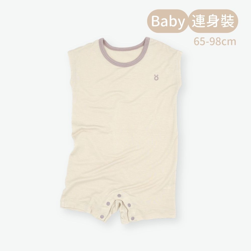 輕柔感Baby連身裝-米色