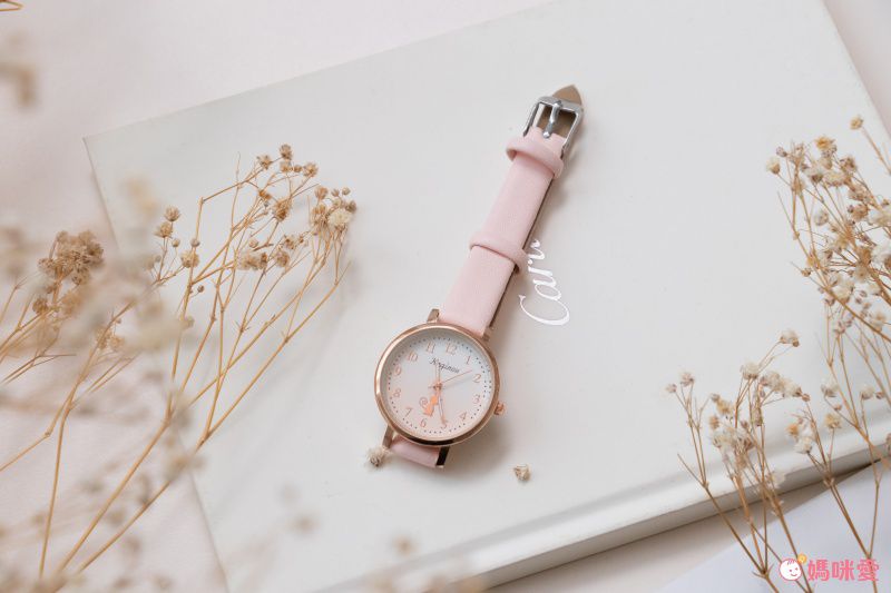 小清新少女錶-可愛貓咪-粉色