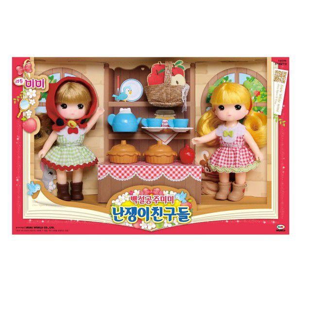 女孩兒的夢想家系列！【韓國MIMI】時尚娃娃家家酒