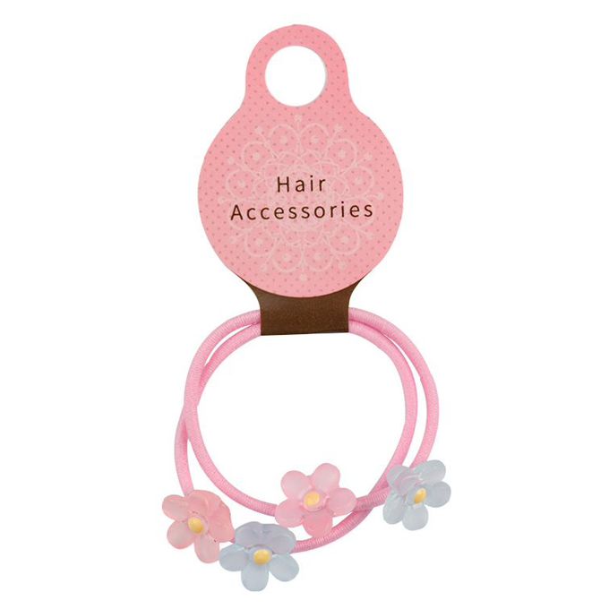 akachan honpo - 霧面小花髮圈-B款