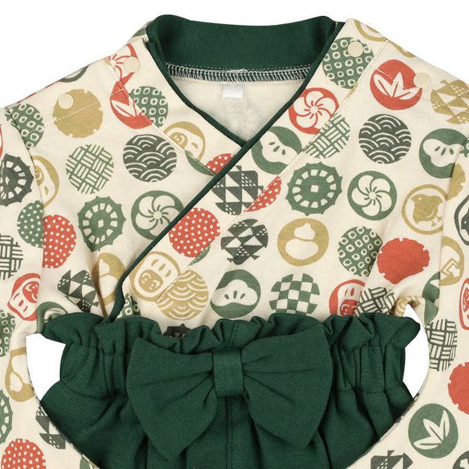 akachan honpo - 袴連身包屁衣-綠色