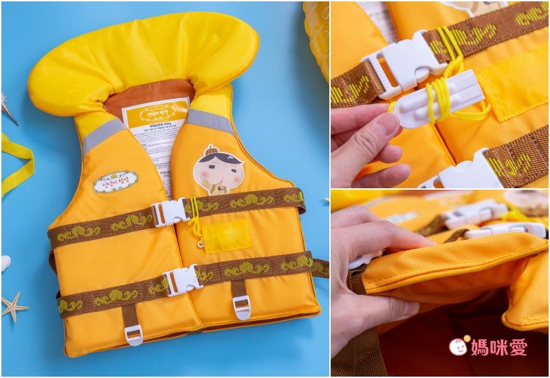 韓國 Winnie Connie - 屁屁偵探兒童游泳背心 (適用：6-12歲；25-50 公斤)