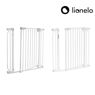 波蘭 Lionelo - LED感光雙控鎖兒童安全門欄Truus Slim LED-天使白
