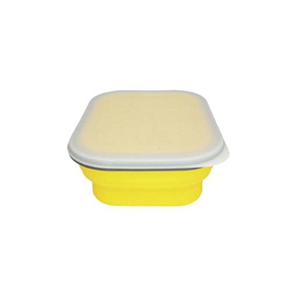 Lexngo - 可折疊快餐盒-中-黃色-850ml