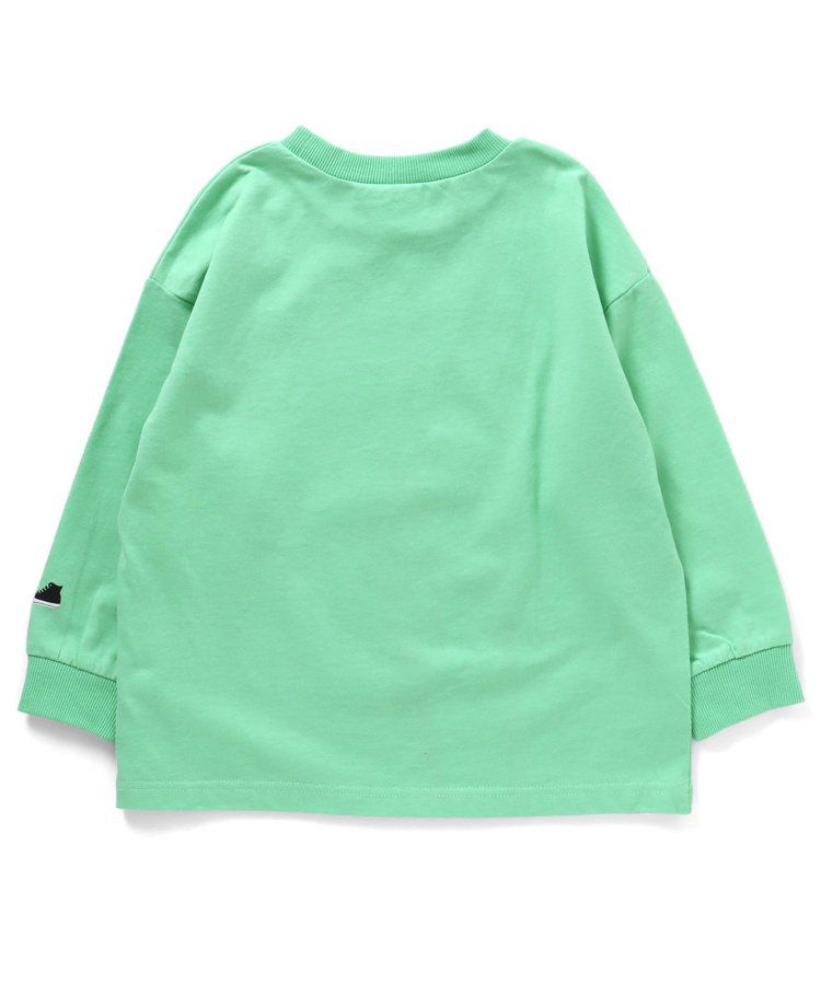 日本 BREEZE - CONVERSE聯名 印花長袖上衣-粉紅