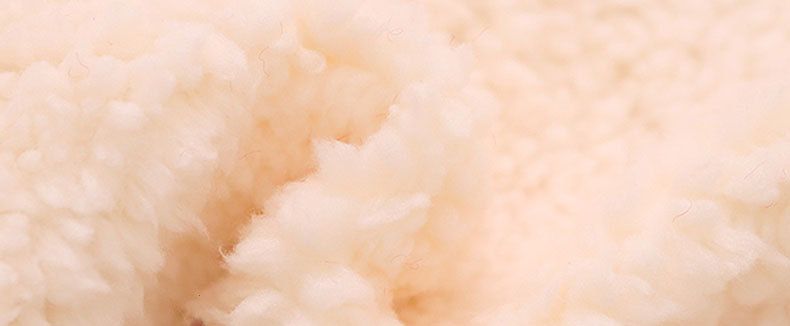 加厚毛絨造型長版外套-兔子耳朵-紅色-(送兔子配飾)