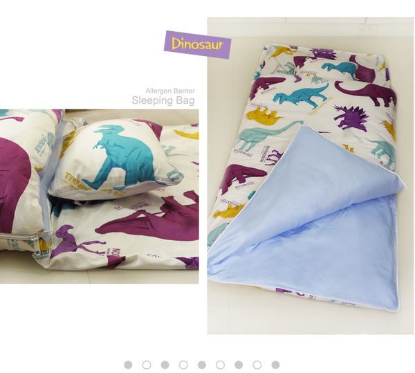 Fotex 芙特斯 - 兒童防蟎睡袋-恐龍家族