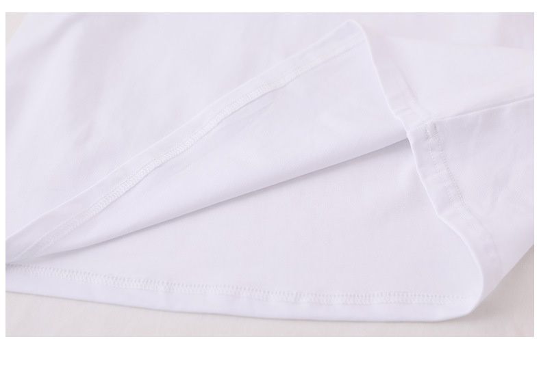 圓領短袖繽紛吊帶網紗蛋糕裙-圓點-白色-上衣+裙子