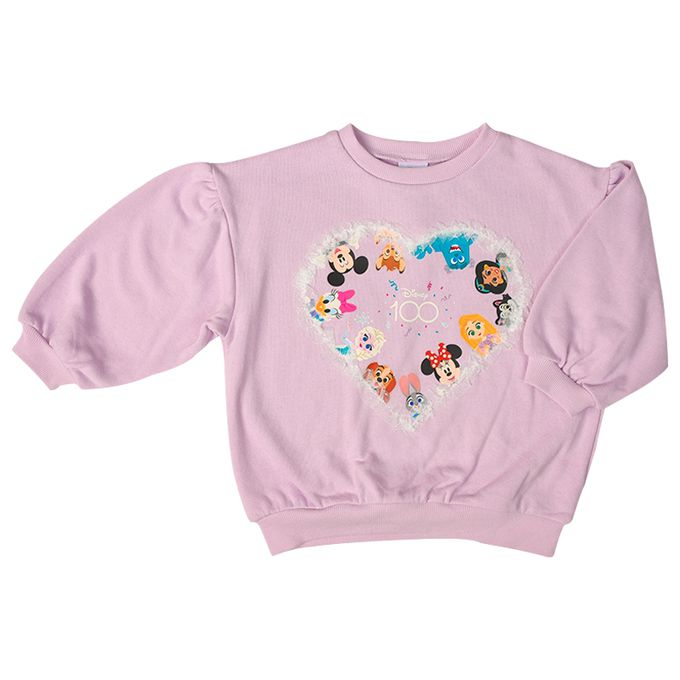 akachan honpo - 休閒上衣-迪士尼 薄紗-紫色