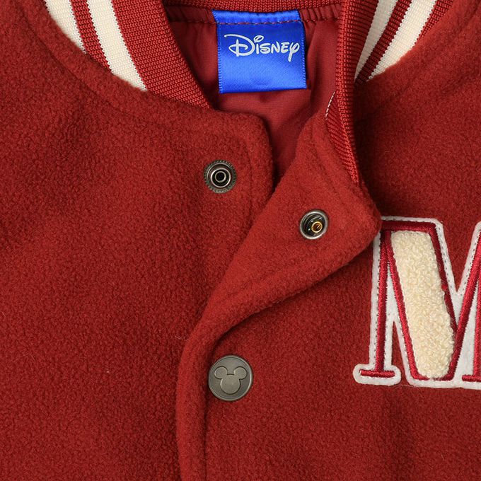 akachan honpo - 美式棒球外套-米奇&米妮-紅色