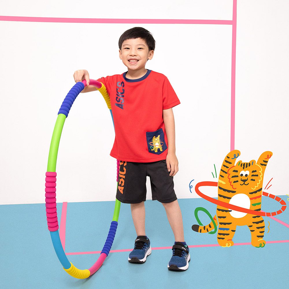 ASICS 亞瑟士 - 童 老虎 短袖上衣 兒童 服飾 2033B403-600