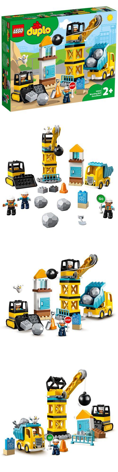 樂高 LEGO - 樂高積木 LEGO《 LT10932 》Duplo 得寶系列 - 施工現場組-56pcs