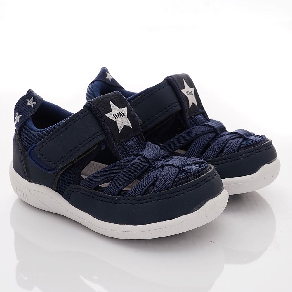 日本IFME - 速乾水涼鞋(寶寶段)-淺藍