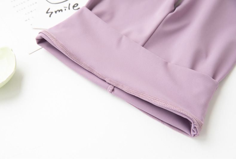 FANMOU - 高腰彈力內搭褲/瑜珈褲-英文字母-深藍色