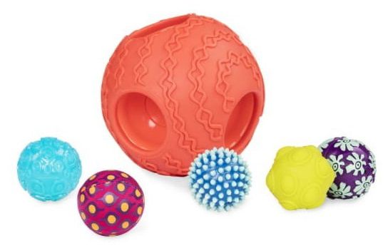 B.TOYS - 波麗觸覺感統球組-顏色隨機