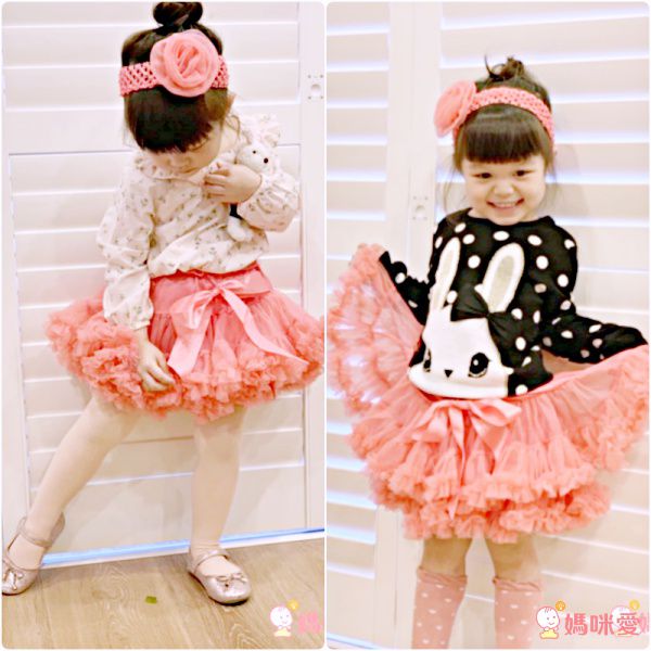 日安朵朵原創❤夢幻雪紡蓬裙