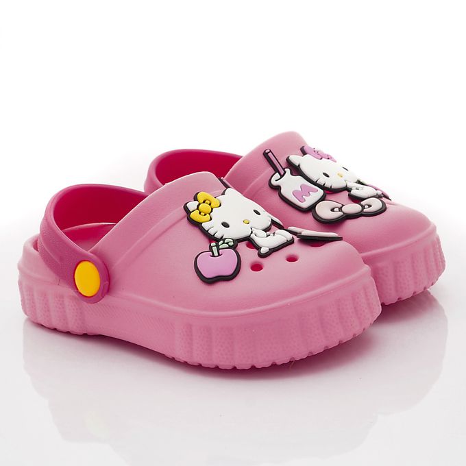 HELLO KITTY - HELLO KITTY-可愛休閒涼拖鞋-823609粉(中小童段)-涼拖鞋-粉