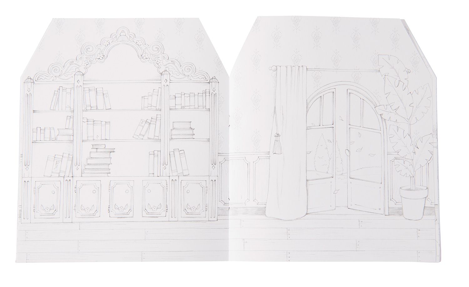 Moulin Roty - 塗鴉貼紙冊-魔法老鼠