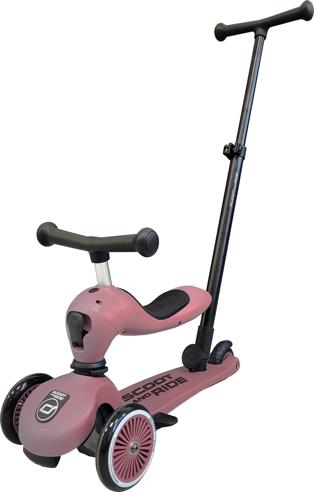 Kick 1 Push & Go 滑步滑板車-莓果