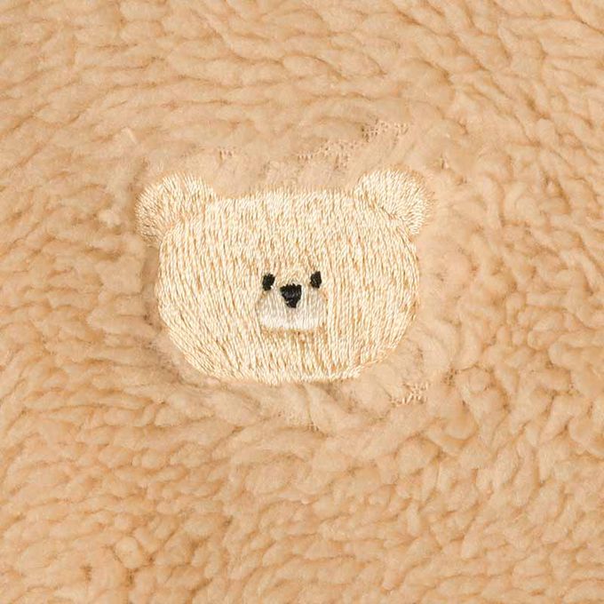 akachan honpo - 幼兒晚安背心-淺卡其色