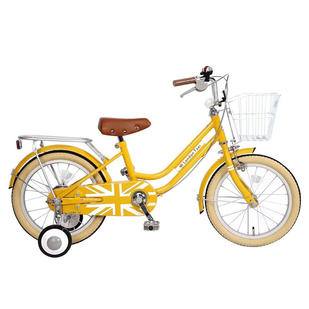 英國 London Taxi KickBike - 兒童腳踏車16吋-芥末黃