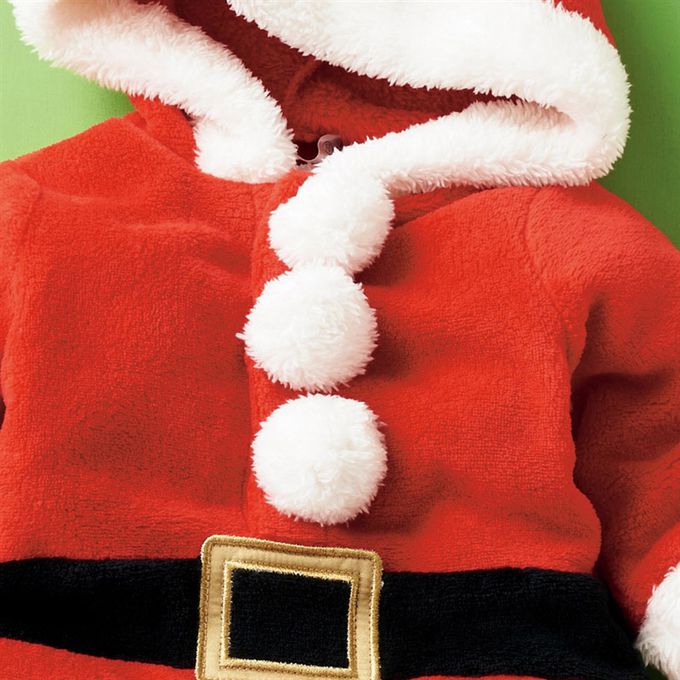 akachan honpo - 男聖誕連身衣-紅色