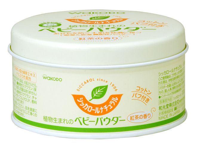 日本和光堂WAKODO - 嬰幼兒玉米爽身粉(紅茶香)-120g