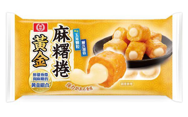 桂冠 - 黃金麻糬捲-120g/盒