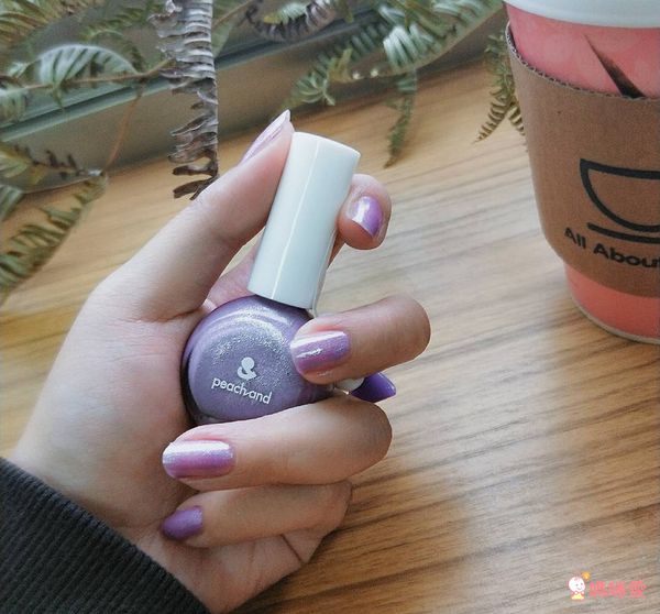 韓國 Peach and - 兒童安全水溶性蝴蝶結指甲油(附戒指)-11貝兒美女黃-10ml